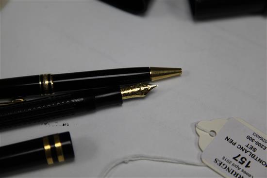 A Montblanc limited edition Dostoevsky fountain pen from the Writers Edition, Largest pen 5.75in.